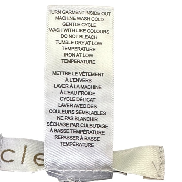 328 - CLEO SCALLOPED LOOK BLACK LINED SKIRT - Picture 11 of 12